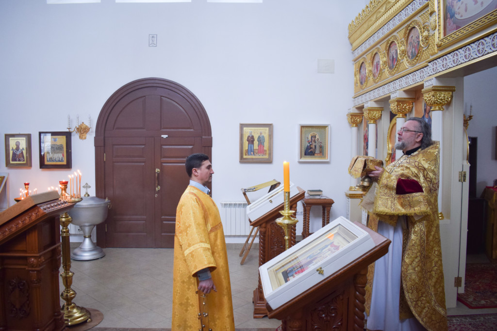 Литургия 23 февраля 2020