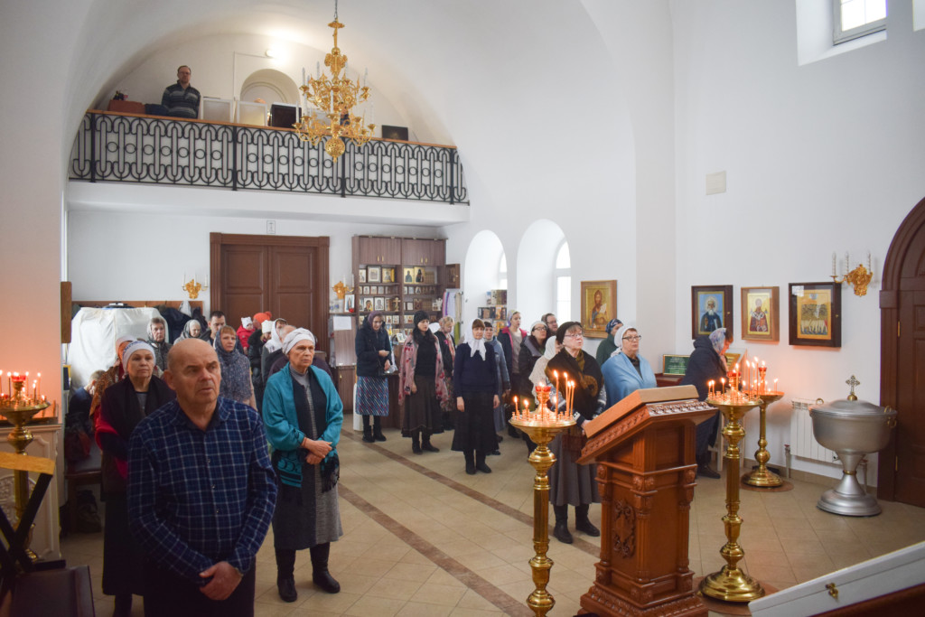 Литургия 23 февраля 2020