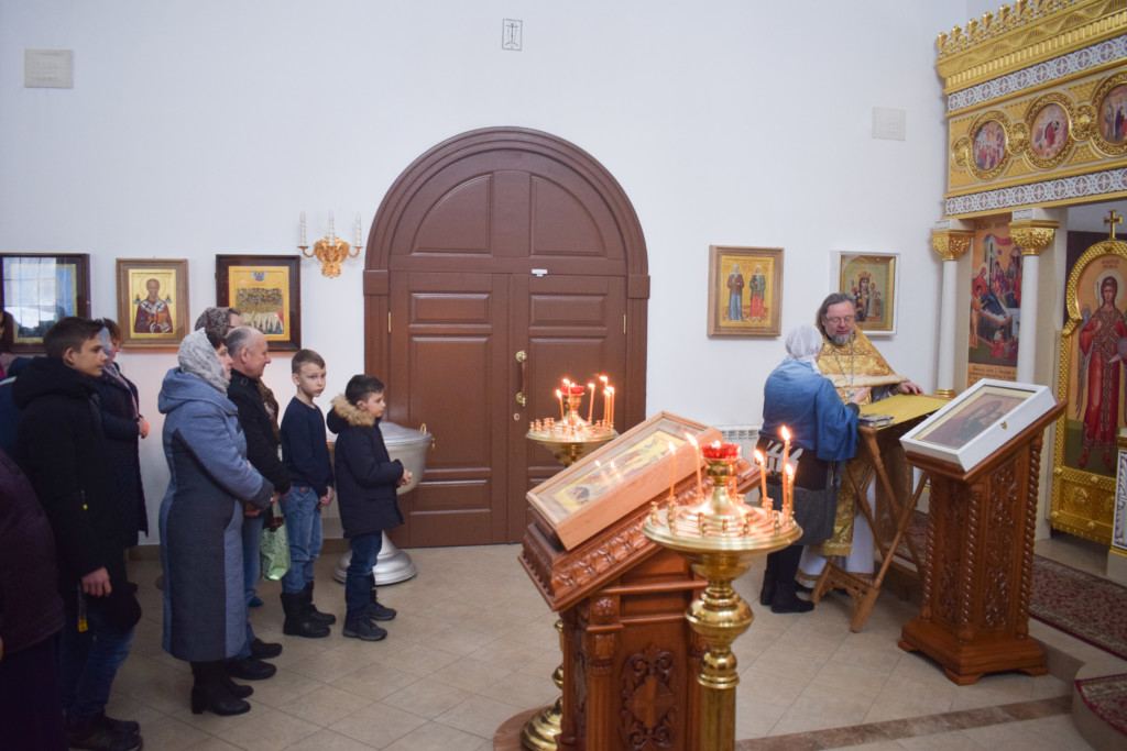 Литургия 23 февраля 2020