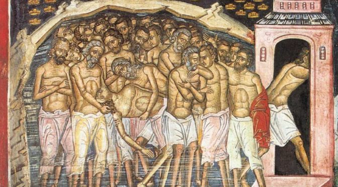 Неделя 4-я Великого поста. 40 Севастийских мучеников. Престольный праздник нашего храма